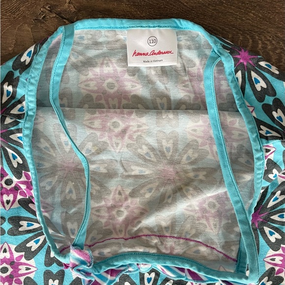 Hanna Andersson sun dress. Size 110 US 5 - Picture 2 of 3